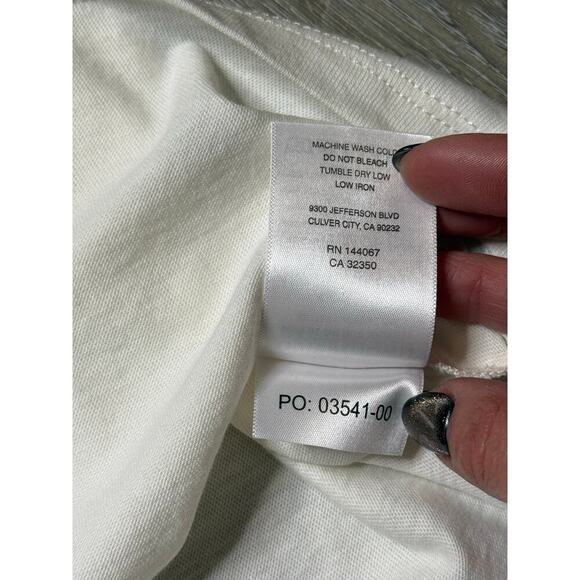 Outerknown Groovy Baseball Tee Men's Medium Sustainable 100% Bronze Cotton - Picture 8 of 9